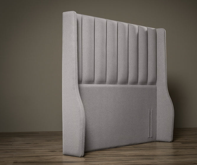 Tubes Winged Upholstered Headboard