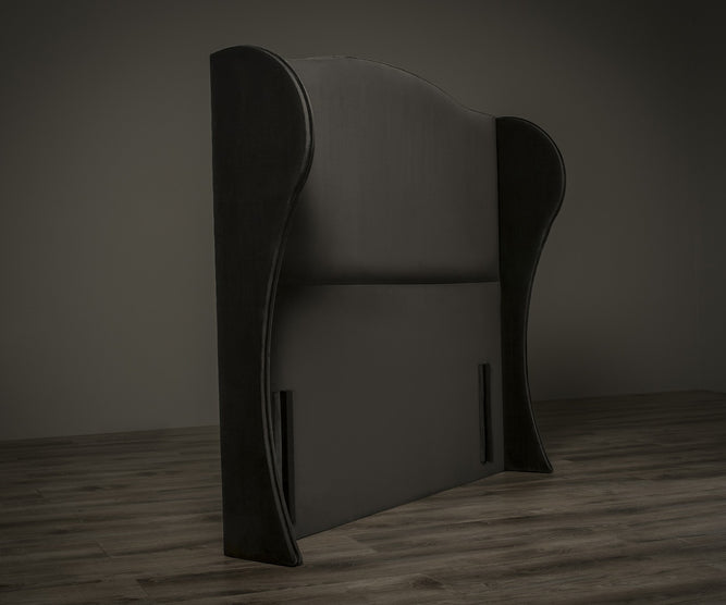 Winged Upholstered Headboard